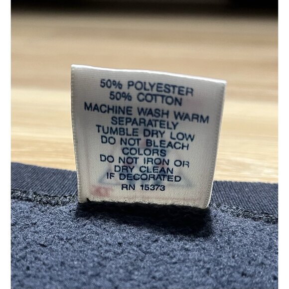 Nike Blue Spellout Sweatshirt Crewneck - Vintage Size XL - Picture 6 of 15